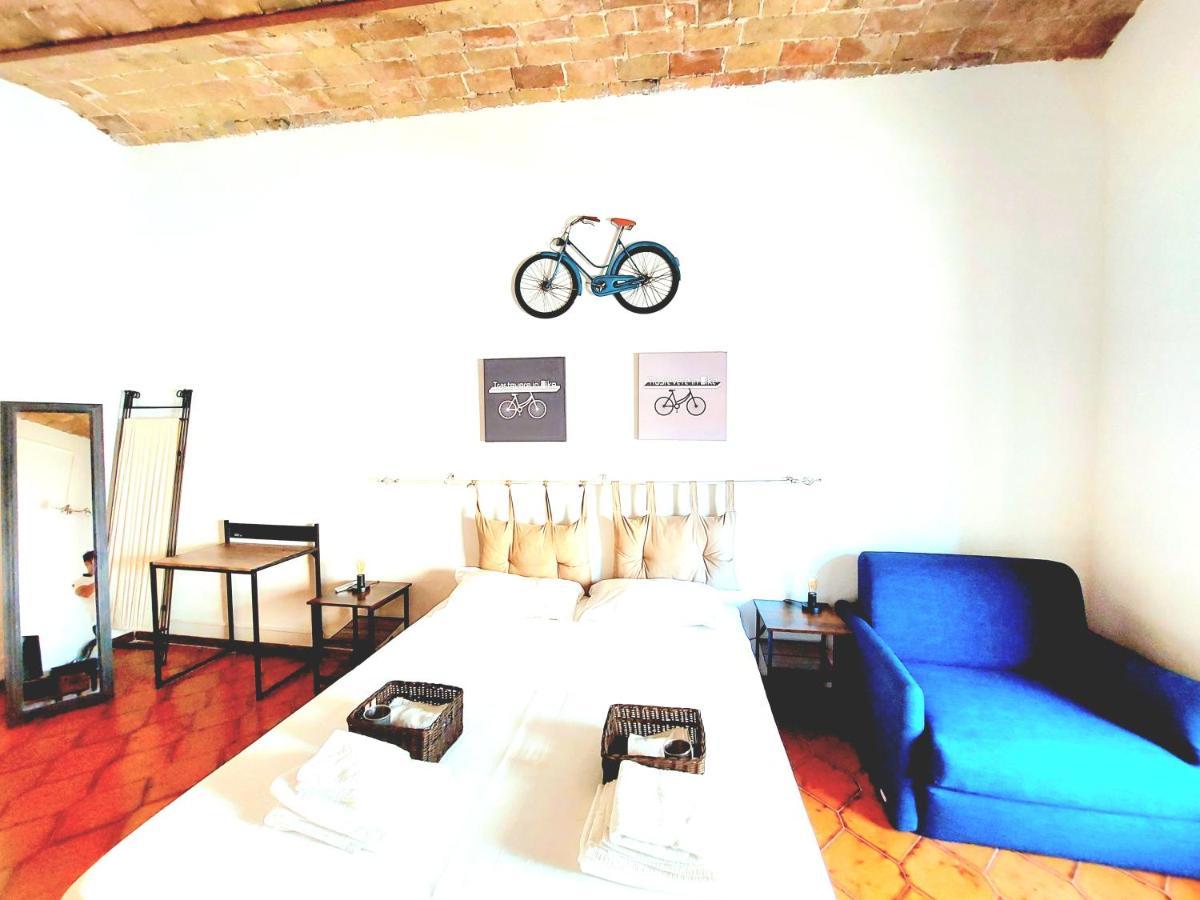 Trastevere In Bike - Con Wi-Fi E Ac 로마 외부 사진